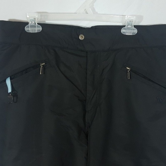 White Sierra Toboggan Warm Snow Ski Pants Black XL - Picture 5 of 8